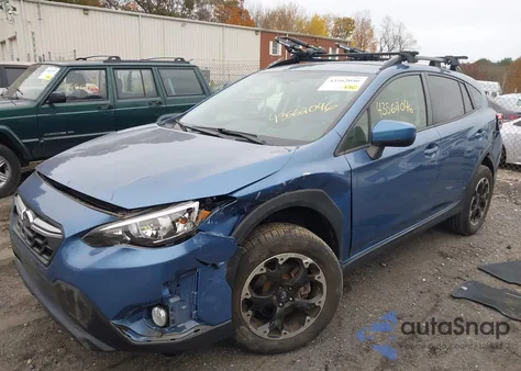 2021 Subaru Crosstrek Premium from USA, damaged, VIN JF2GTAPC6MH249729